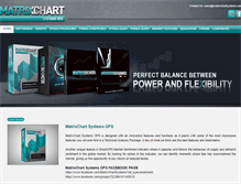 Tablet Screenshot of matrixchartsystems.com
